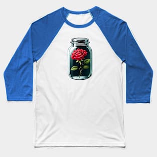 Rose in a jar Baseball T-Shirt